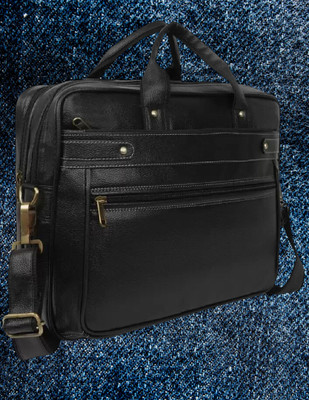 house of common Men & Women Black Messenger Bag