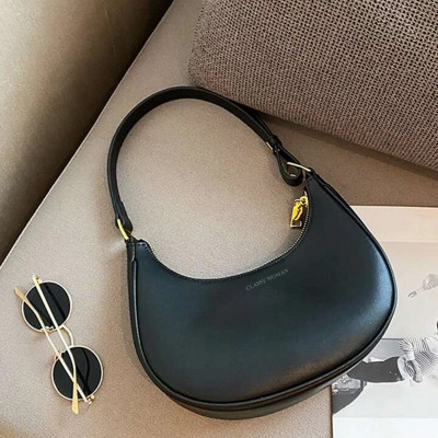 Classy Women Women Black Hand-held Bag