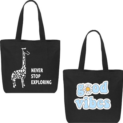 The Fashion Peepa Women Black Tote