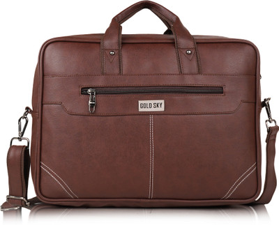 GOLD SKY Men Brown Messenger Bag