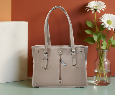 AZED Collections Women Grey Shoulder Bag