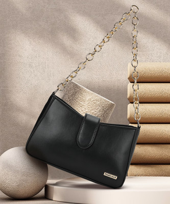 Fastrack Women Black Shoulder Bag