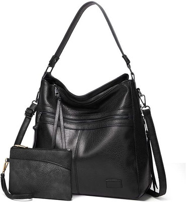SYGA Women Black Hobo(Pack of: 2)