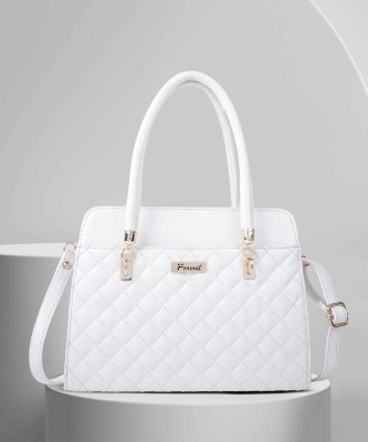 FOMMIL Women White Handbag