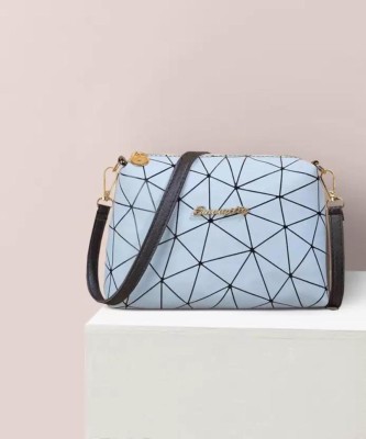 PEARLUXIS Grey Sling Bag Attractive