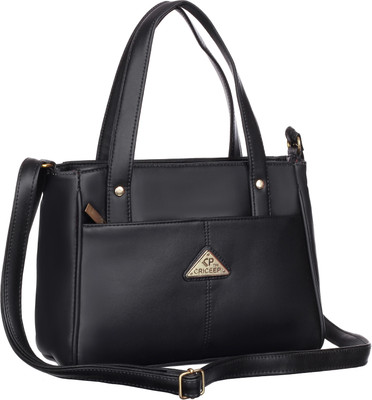 Criceep Women Black Hand-held Bag