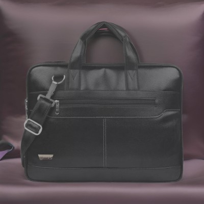 PROVOGUE Men & Women Black Messenger Bag