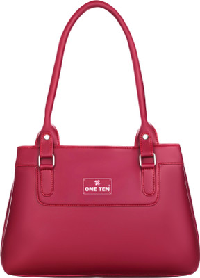 ONE TEN Women Red Handbag