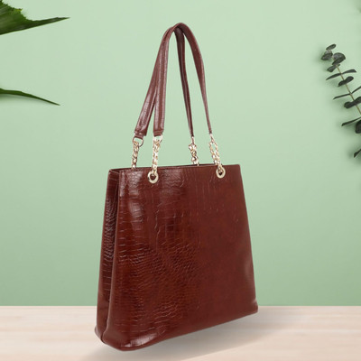 Dcozi Women Brown Shoulder Bag