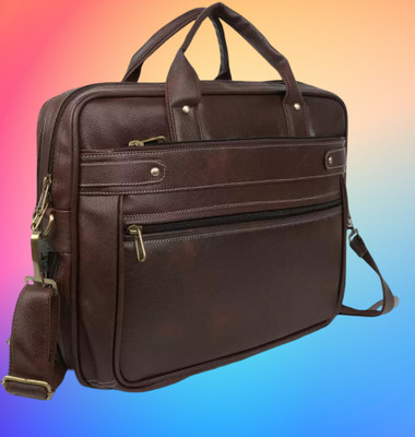 house of common Men & Women Brown Messenger Bag