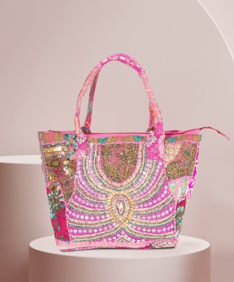 Handicraft-Palace Women Pink Shoulder Bag