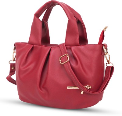 FJFASHION Women Maroon Handbag