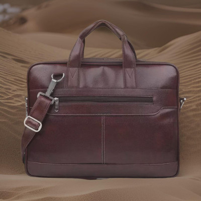 house of common Men & Women Brown Messenger Bag