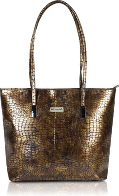 NFI essentials Women Gold Tote