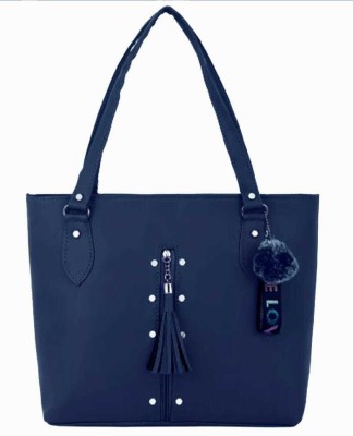 house of common Women Blue Hand-held Bag