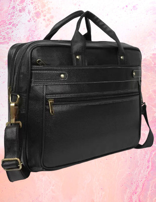 JairaJ Men & Women Black Messenger Bag