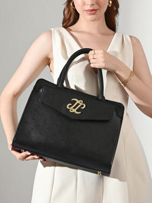 Lavie Signature Women Black Satchel