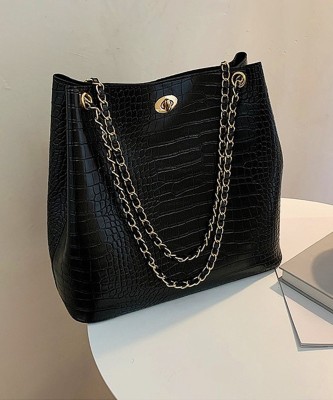 LIKE STYLE Women Black Shoulder Bag