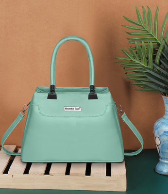 MOONSTAR BAGS Women Green Handbag