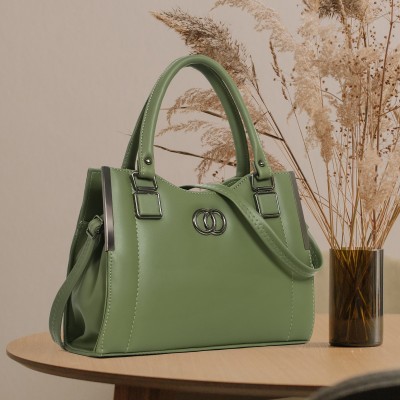 happykiddy Women Green Satchel