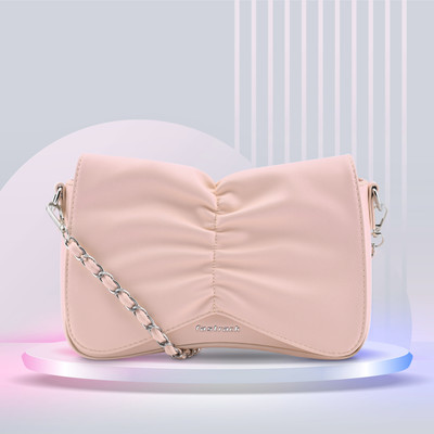 Fastrack Women Pink Sling Bag