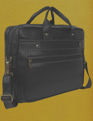 house of common Men & Women Black Messenger Bag
