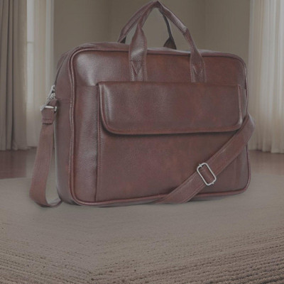 JairaJ Men & Women Brown Messenger Bag