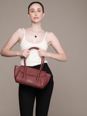 French Connection Women Maroon Shoulder Bag