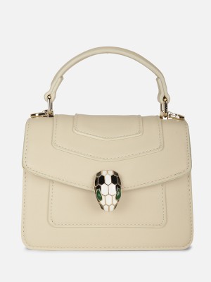 CARLTON LONDON Women White Hand-held Bag