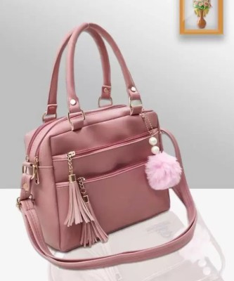Fargo Women Pink Hand-held Bag