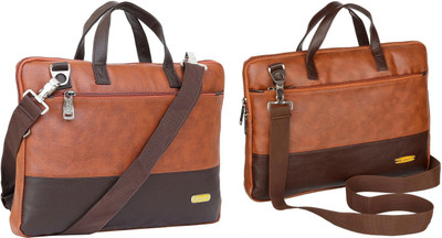 Blowzy Men Tan, Black, Tan Messenger Bag