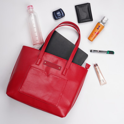 asteller Women Red Tote