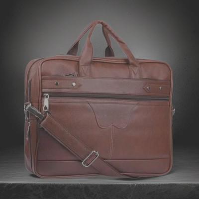 house of common Men & Women Tan Messenger Bag