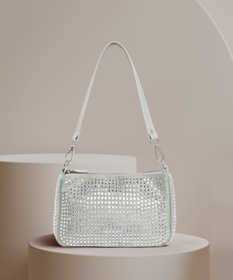 LINO PERROS Women Green Shoulder Bag