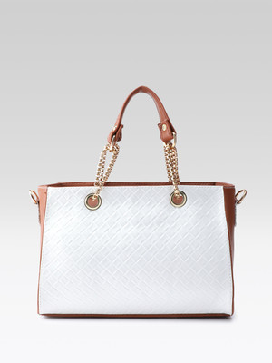 Mast & Harbour Women White Hand-held Bag