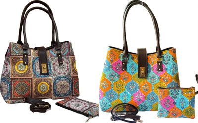 CRAFTWELL Women Multicolor Tote