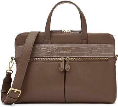 Miraggio Men & Women Brown Messenger Bag