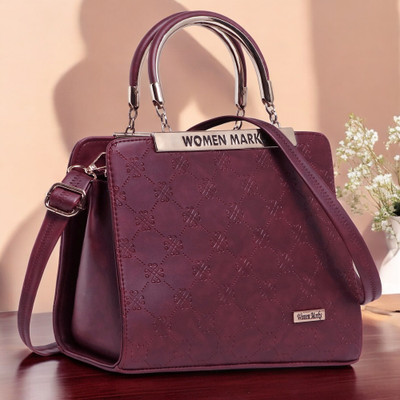 Women Marks Women Maroon Hand-held Bag