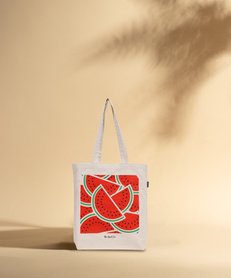 THE SACK CO Women White, Red Tote