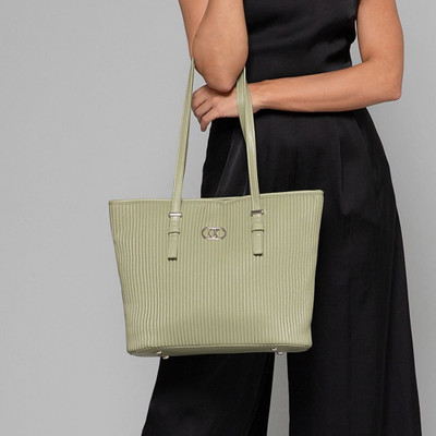 CUCKOOS LONDON Women Green Tote