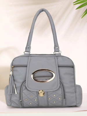 SIRISHA Women Grey Hand-held Bag