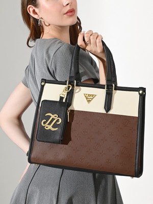 Lavie Signature Women Tan Tote