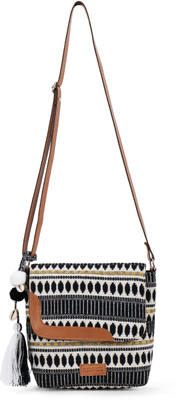 ANOUK Women Black Sling Bag