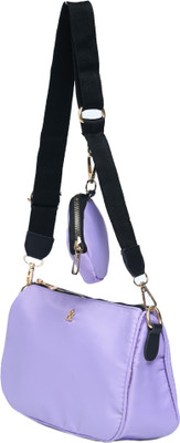 DESENCE Women Purple Messenger Bag