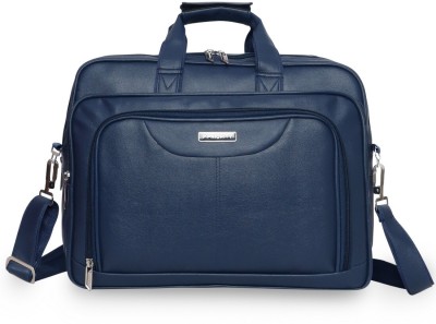 Priority Men & Women Blue Messenger Bag