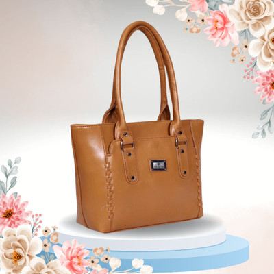 Heaven Your Choice Women Tan Hand-held Bag
