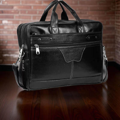 house of common Men & Women Black Messenger Bag