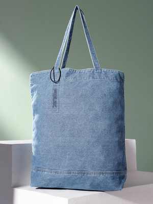 French Connection Women Blue Tote
