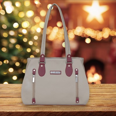 Lazzaroo Women Beige Shoulder Bag