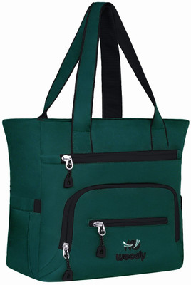 Woody Women Green, Black Shoulder Bag